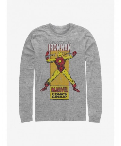 Marvel Iron Man Icon Long-Sleeve T-Shirt $10.86 T-Shirts