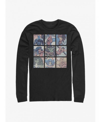 Marvel Avengers Classic Heroes Long-Sleeve T-Shirt $12.83 T-Shirts