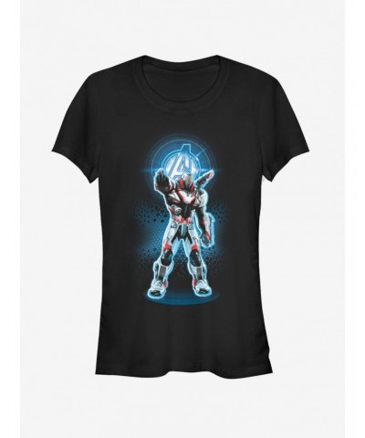 Marvel Avengers: Endgame War Machine Girls T-Shirt $11.21 T-Shirts