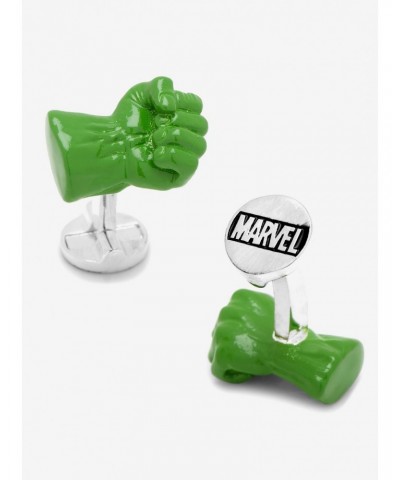 Marvel Hulk 3D Hulk Fist Cufflinks $54.42 Cufflinks