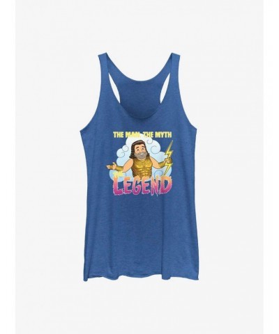 Marvel Thor: Love and Thunder Zeus Man Myth Legend Girls Tank $11.40 Tanks