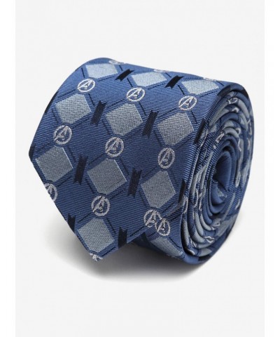 Marvel Avengers Argyle Blue Tie $21.09 Ties