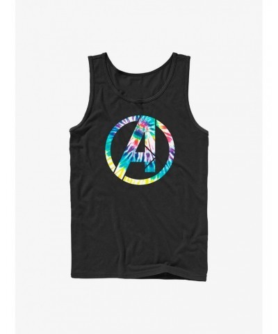 Marvel Avengers Tie-Dye Logo Tank $9.96 Tanks