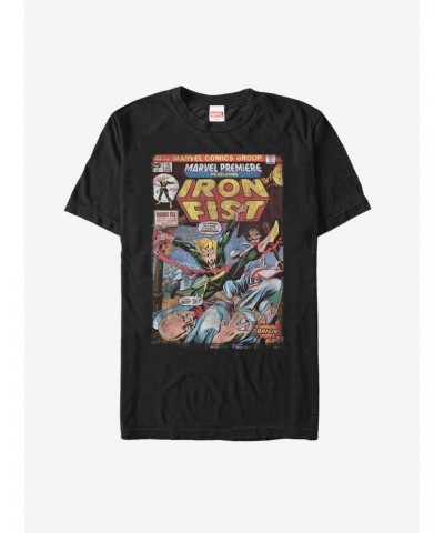 Marvel Iron Fist Origin Comic Book Page T-Shirt $11.71 T-Shirts