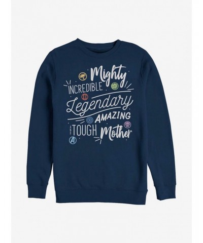 Marvel Avengers Mom Stack Crew Sweatshirt $15.50 Sweatshirts