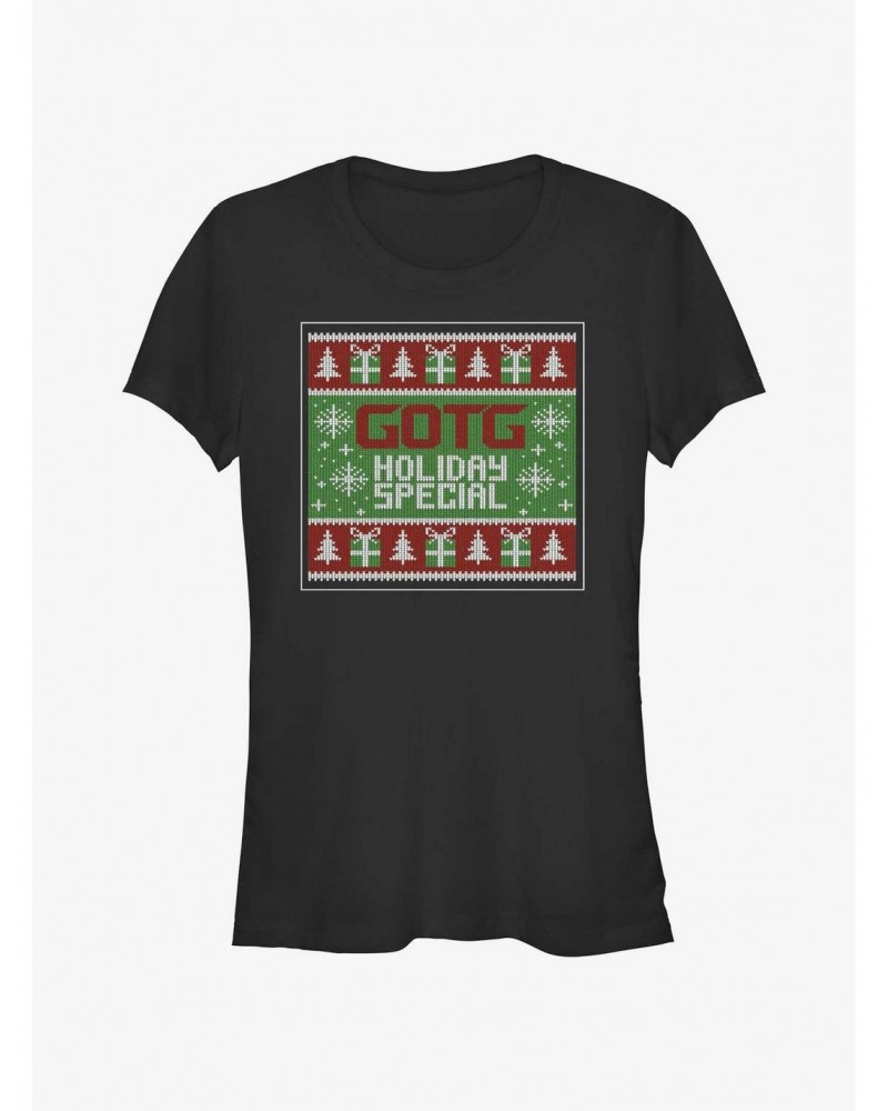 Marvel Guardians of the Galaxy Holiday Special Girls T-Shirt $9.21 T-Shirts