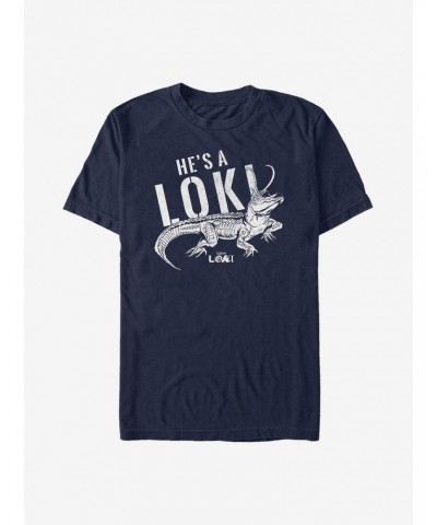 Marvel Loki He's A Loki Alligator T-Shirt $9.80 T-Shirts