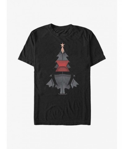 Marvel Avengers Widow Christmas Tree T-Shirt $7.65 T-Shirts
