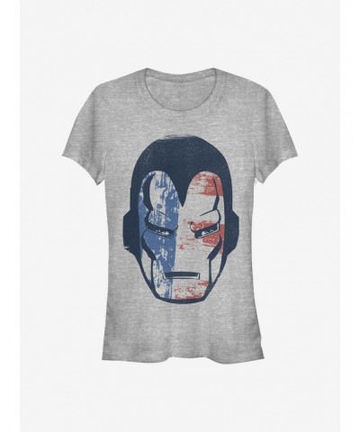 Marvel Iron Man America Girls T-Shirt $10.21 T-Shirts