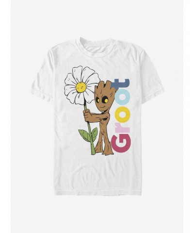 Marvel Guardians Of The Galaxy Groot Daisy T-Shirt $10.52 T-Shirts