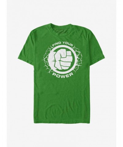 Marvel The Hulk Power Of Hulk T-Shirt $8.84 T-Shirts