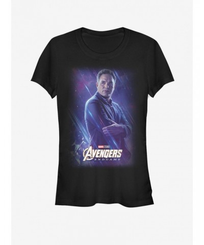 Marvel Avengers: Endgame Space Bruce Girls T-Shirt $8.72 T-Shirts