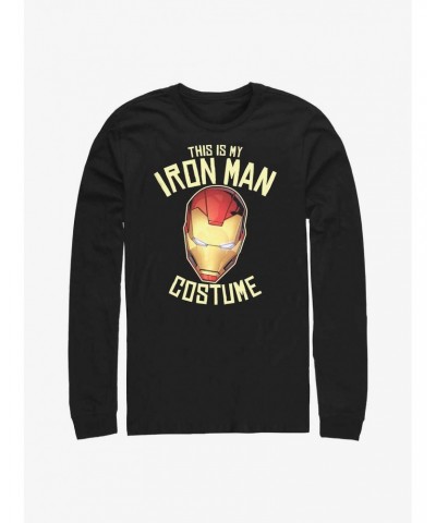 Marvel Iron Man This Is My Costume Long-Sleeve T-Shirt $9.87 T-Shirts