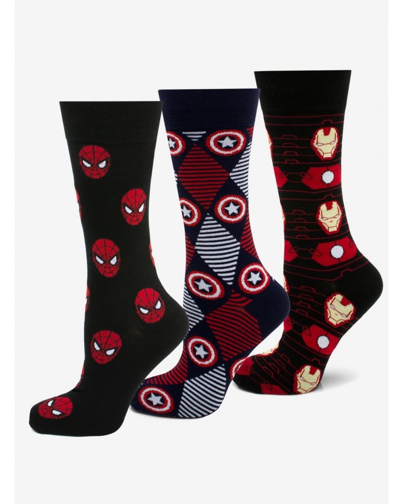 Marvel Avengers Favorite 3 Pair Socks Gift Set $17.57 Gift Set