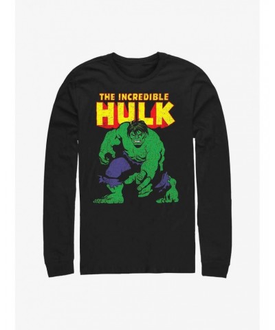 Marvel Hulk The Incredible Hulk Long-Sleeve T-Shirt $10.53 T-Shirts