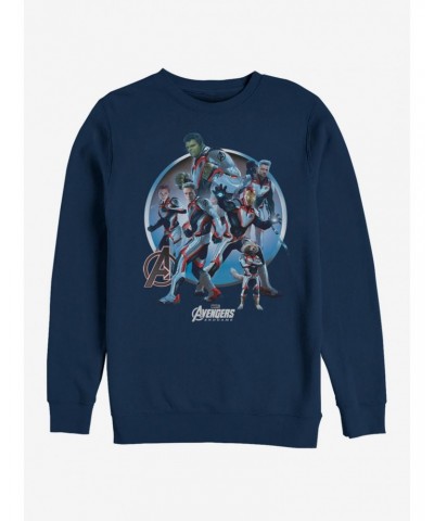Marvel Avengers: Endgame Unite Navy Blue Sweatshirt $11.44 Sweatshirts