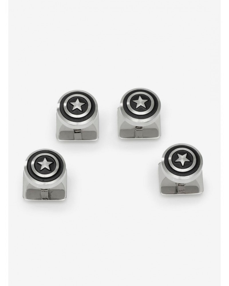 Marvel Captain America Shield Stainless Steel Studs $110.35 Studs