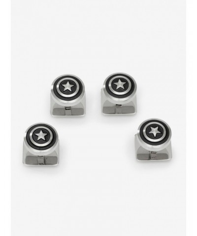 Marvel Captain America Shield Stainless Steel Studs $110.35 Studs