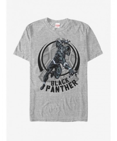 Marvel Black Panther Circle Claw T-Shirt $11.23 T-Shirts