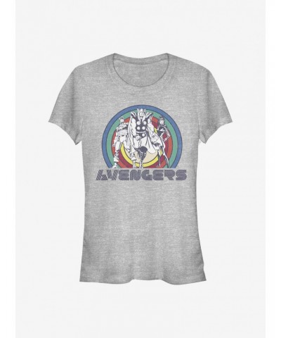 Marvel Avengers Rainbow Avengers Girls T-Shirt $7.97 T-Shirts