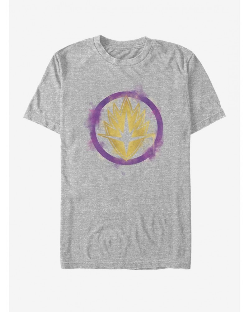 Marvel Avengers: Endgame Guardians Spray Logo T-Shirt $8.60 T-Shirts