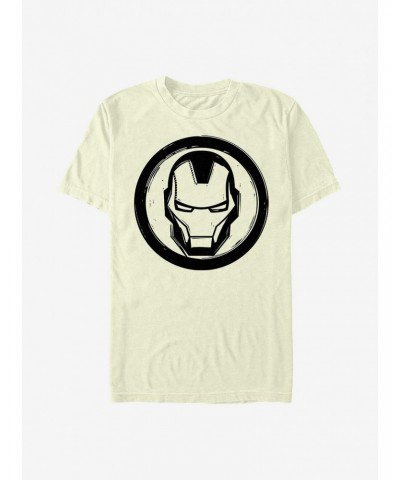Marvel Iron Man Woodcut Ironman T-Shirt $8.84 T-Shirts