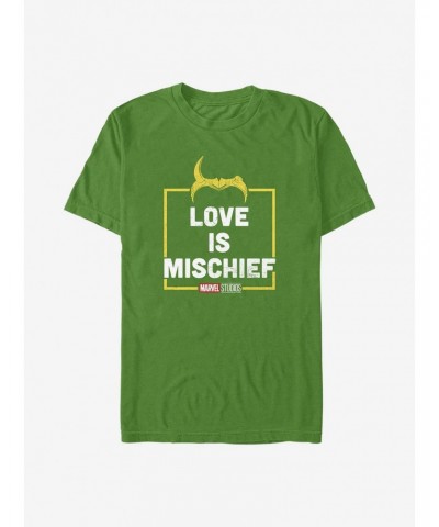 Marvel Loki Love Is Mischief T-Shirt $8.13 T-Shirts