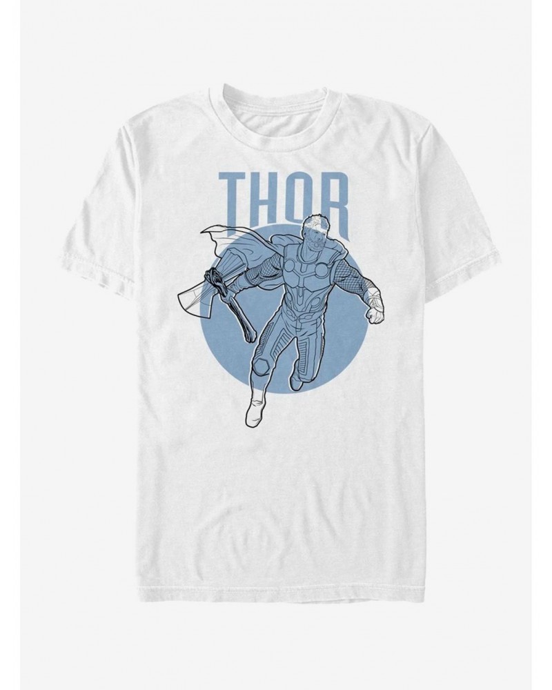 Marvel Avengers Endgame Thor Simplicity T-Shirt $11.95 T-Shirts