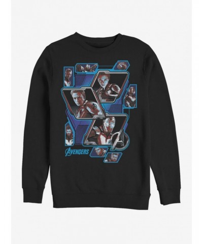 Marvel Avengers: Endgame Avengers Panel Shot Sweatshirt $16.61 Sweatshirts