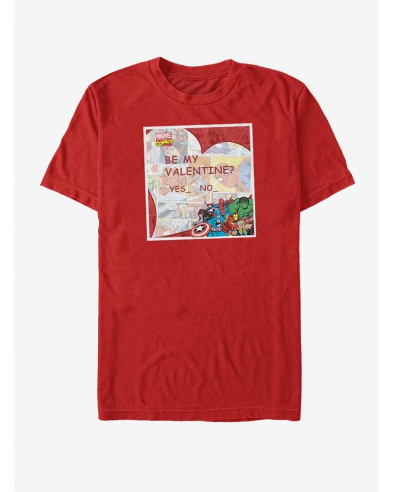 Marvel Avengers Be My Valentine T-Shirt $11.71 T-Shirts