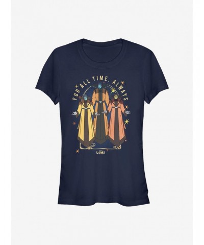Marvel Loki For All Time. Always Girls T-Shirt $11.21 T-Shirts