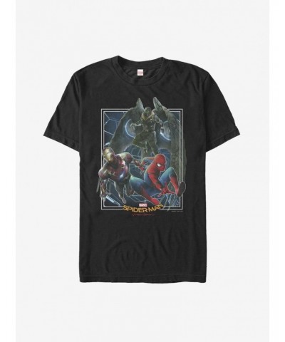 Marvel Spider-Man Homecoming Group Shot T-Shirt $10.76 T-Shirts