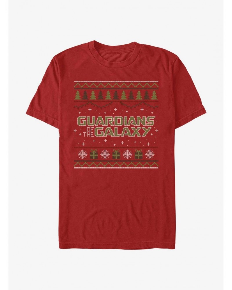 Marvel Guardians of the Galaxy Christmas Galaxy T-Shirt $7.89 T-Shirts