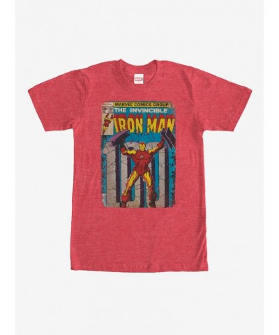 Marvel Iron Man Comic Book Cover Print T-Shirt $9.80 T-Shirts