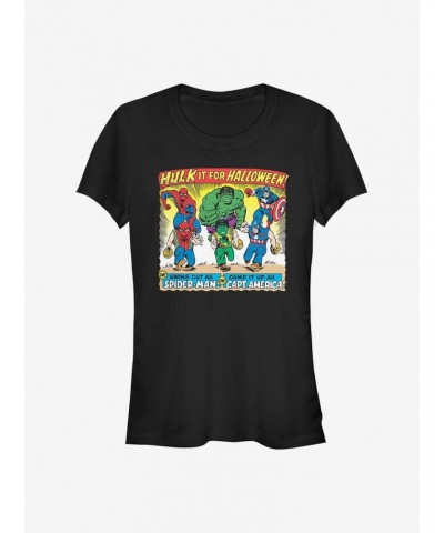 Marvel Avengers Halloween Kids Girls T-Shirt $12.45 T-Shirts
