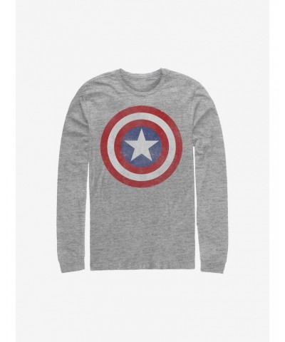 Marvel Captain America Captain Classic Long-Sleeve T-Shirt $13.49 T-Shirts