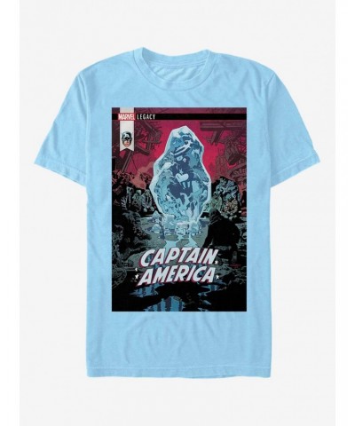 Marvel Captain America Captain Iced T-Shirt $7.41 T-Shirts