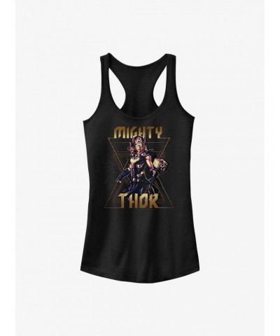 Marvel Thor: Love and Thunder Metal Mighty Thor Girls Tank $8.96 Tanks